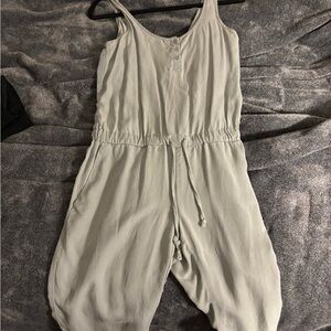 Women's Cream Jumpsuit
